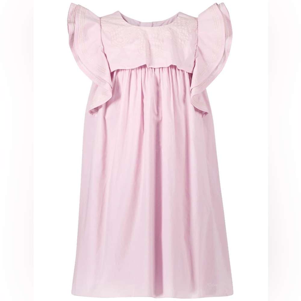 Chloe kids lavender purple pastel dress